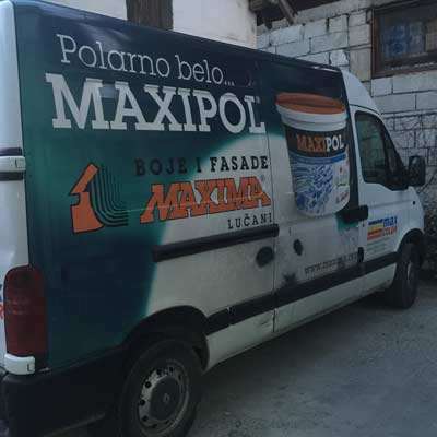 MAXCOLOR DOO prevoz materijala